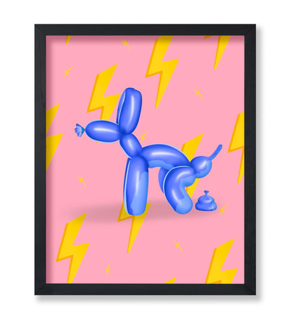 Pooping Balloon Dog No3