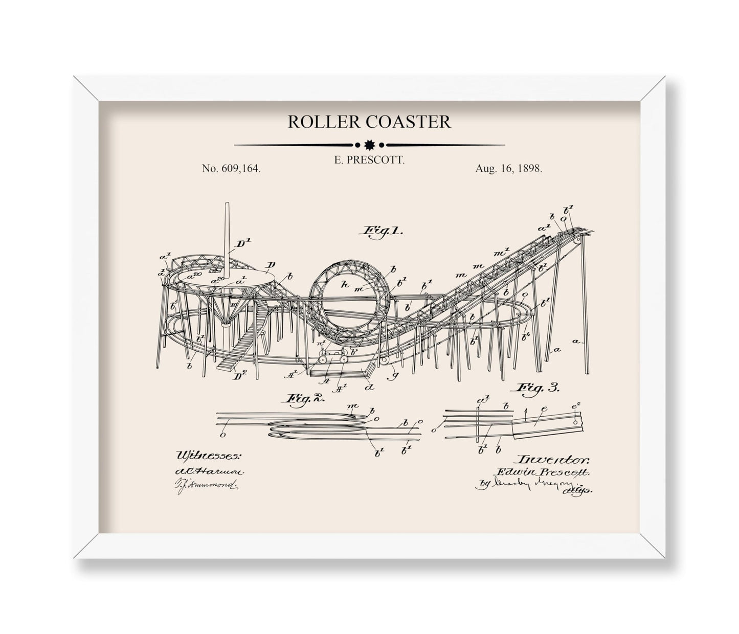 Roller Coaster Blueprint No1