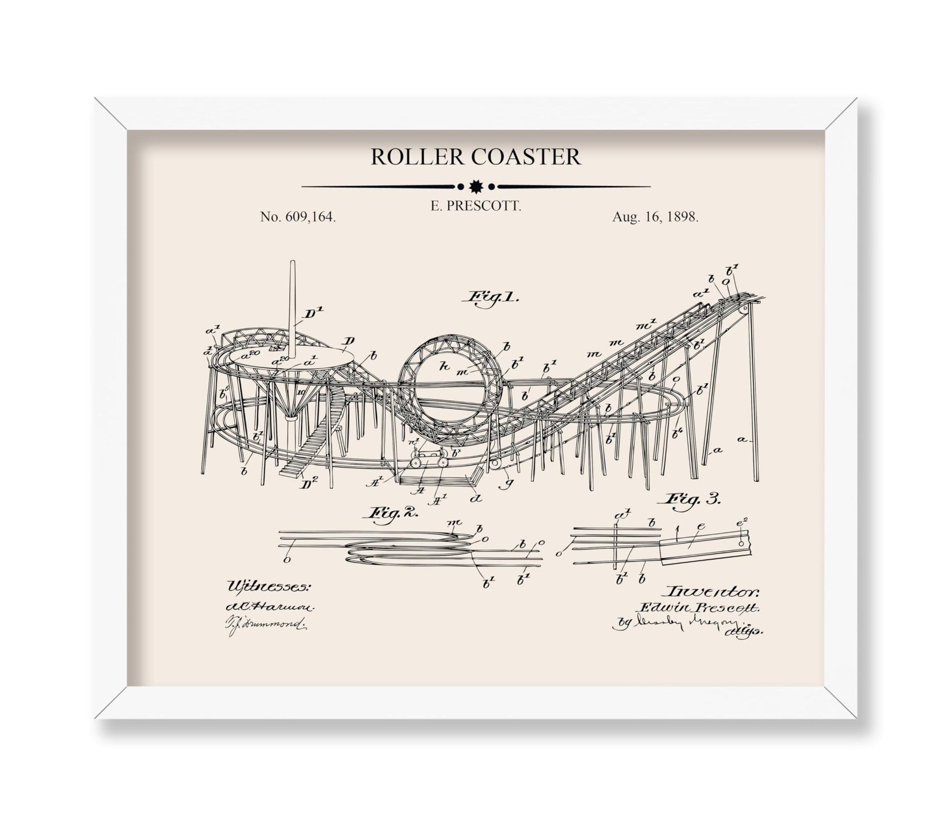 Roller Coaster Blueprint No1