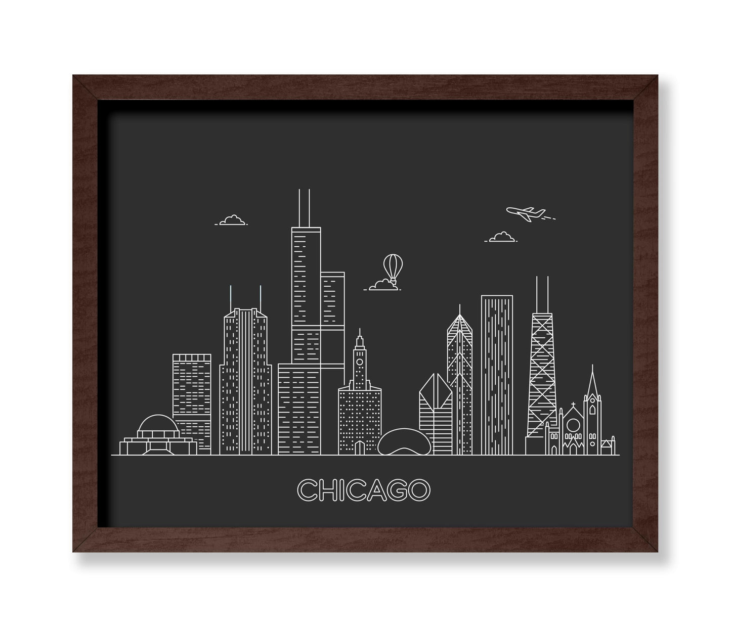 Chicago Skyline No1