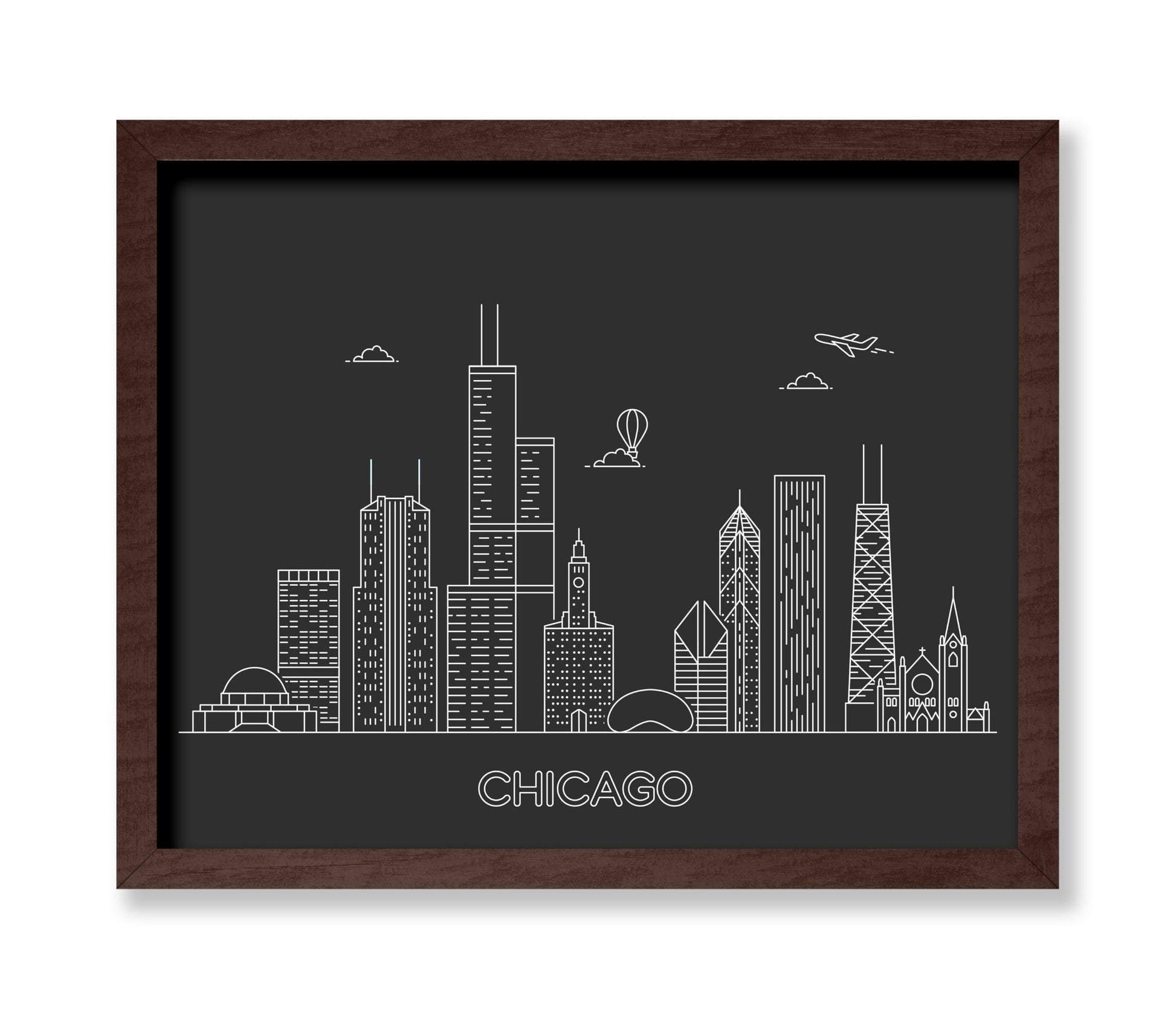 Chicago Skyline No1