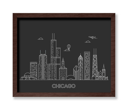 Chicago Skyline No1