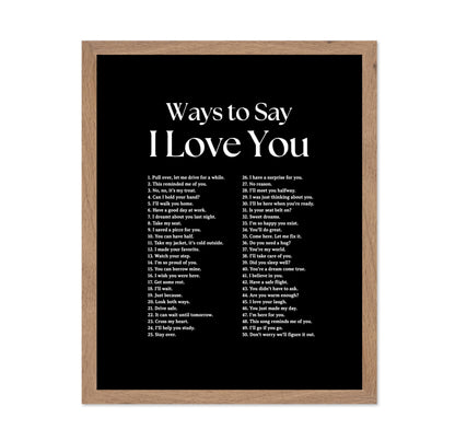 Ways To Say I Love You No6