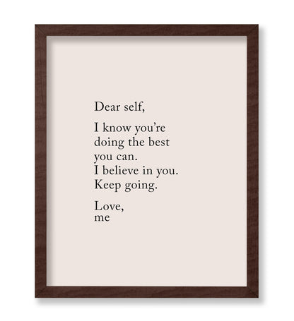 I Believe In You Keep Going