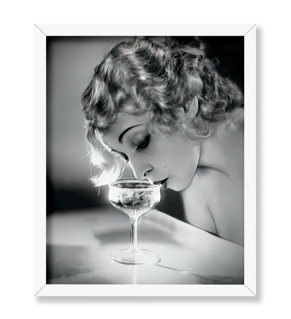 Woman Drinking Champagne No2