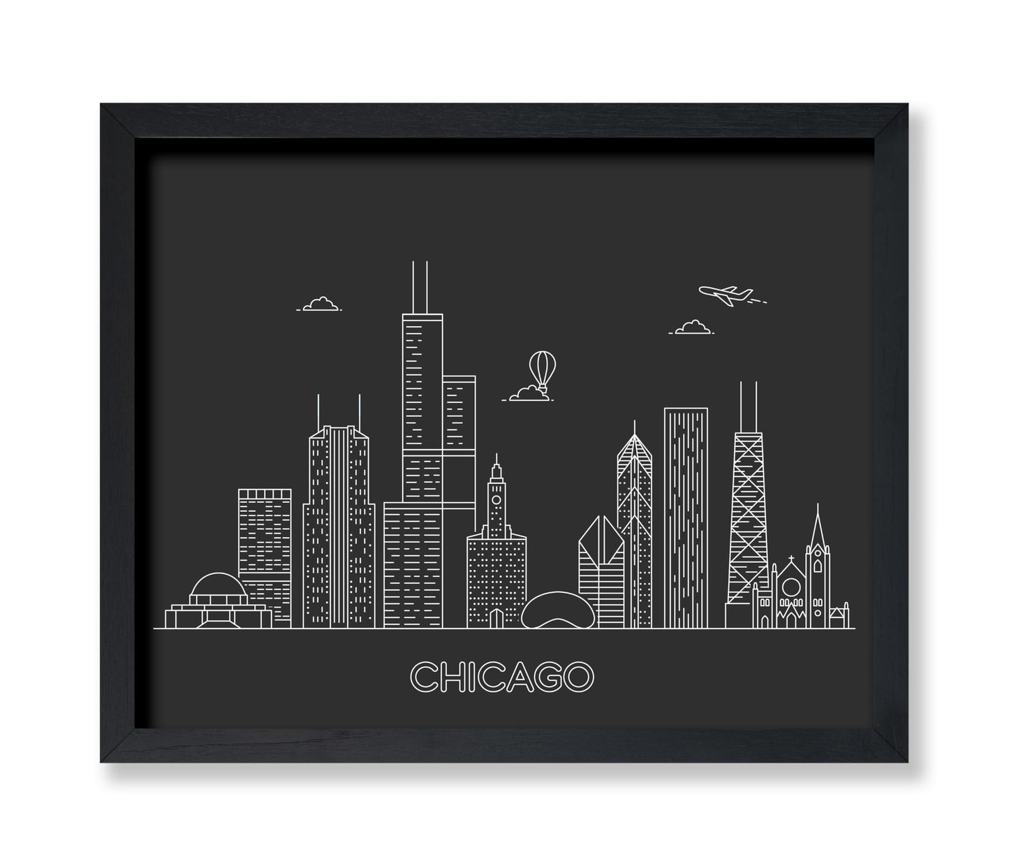 Chicago Skyline No1