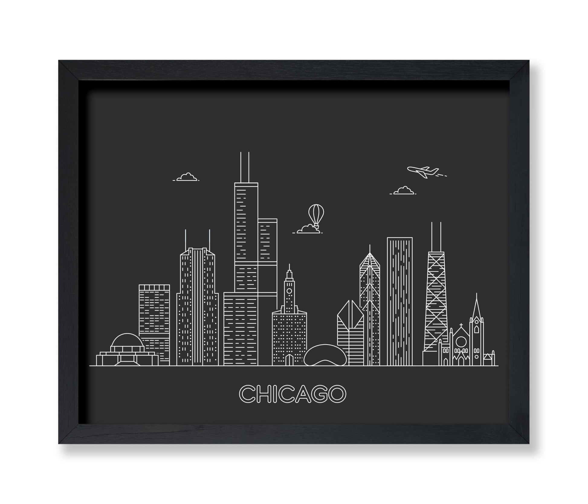 Chicago Skyline No1