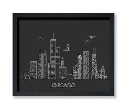 Chicago Skyline No1