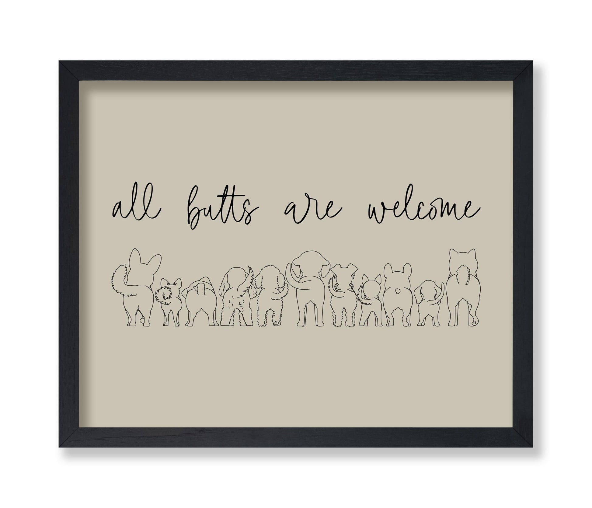 All Butts are Welcome No1