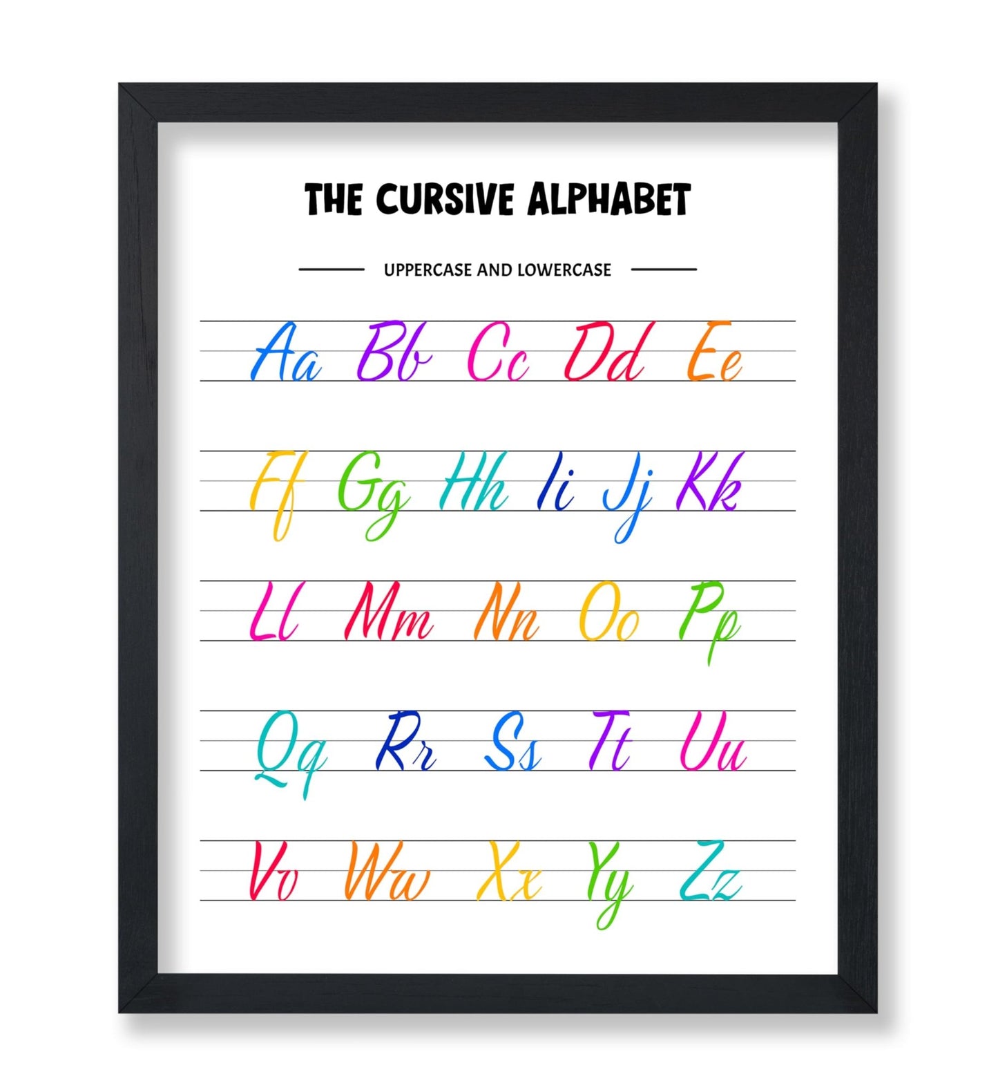 Cursive Alphabet
