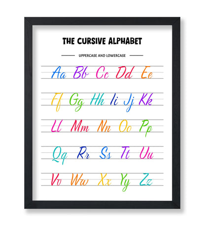 Cursive Alphabet