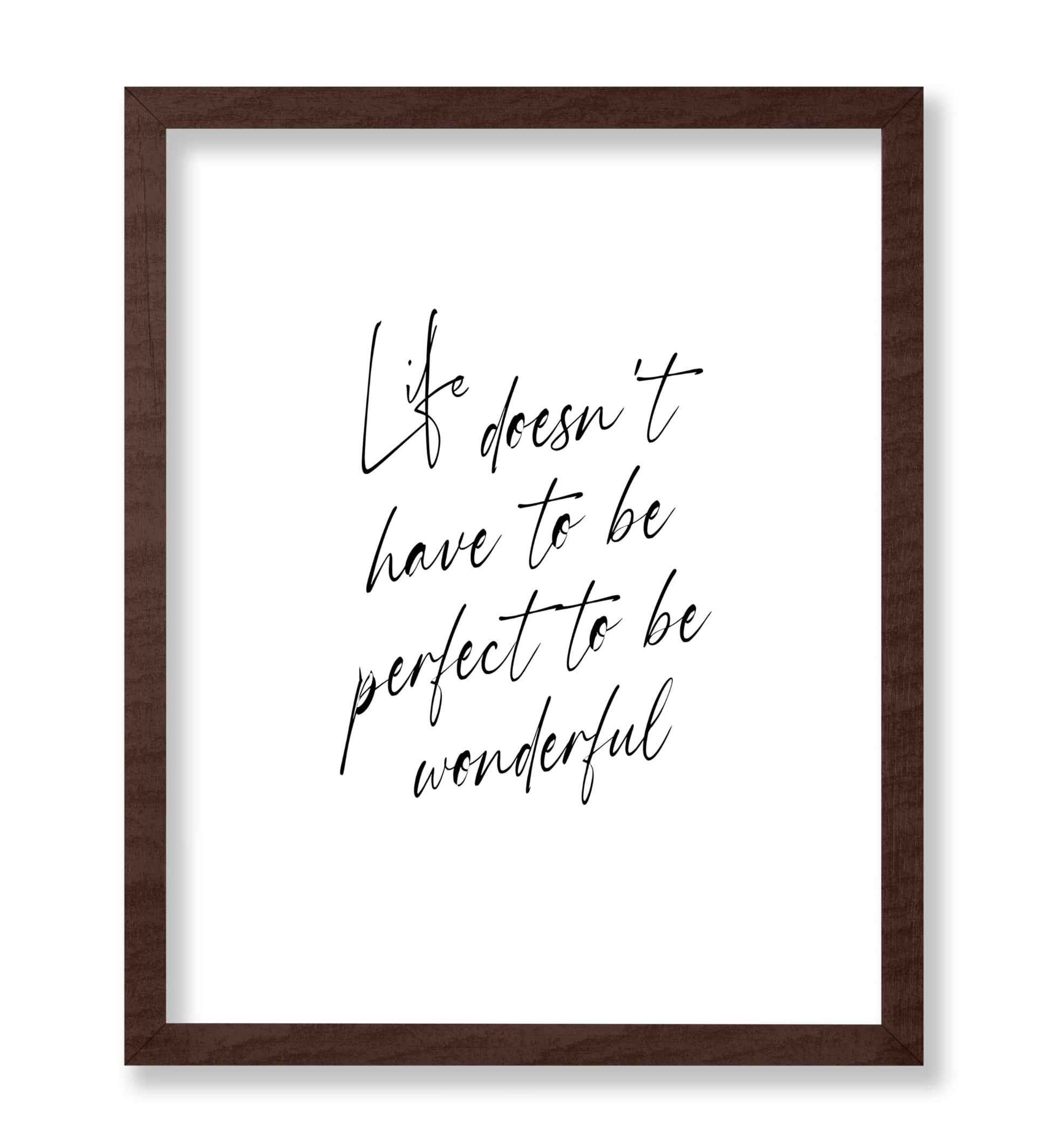Life Doesn't Have to be Perfect