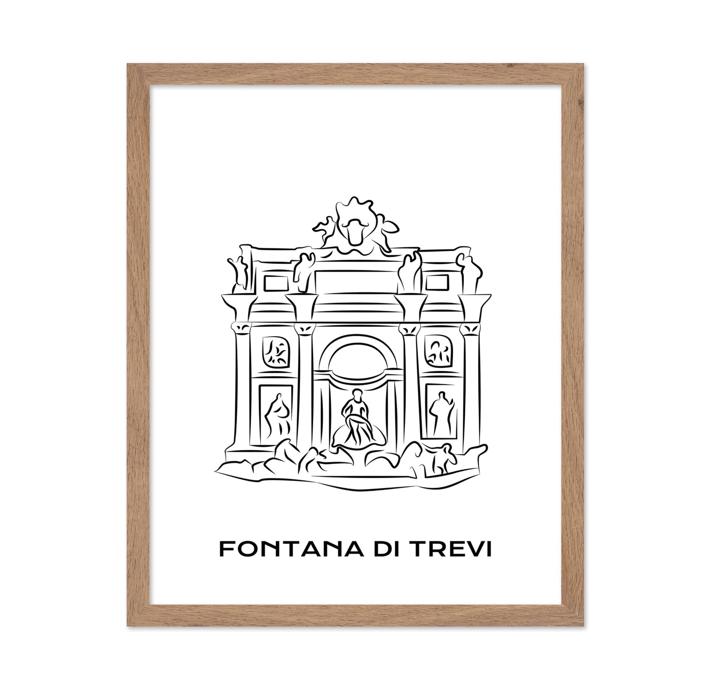 Trevi Fountain Sketch