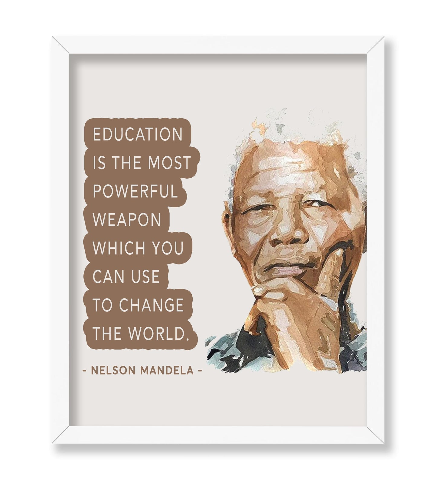 Nelson Mandela - Education is the Most Powerful Weapon