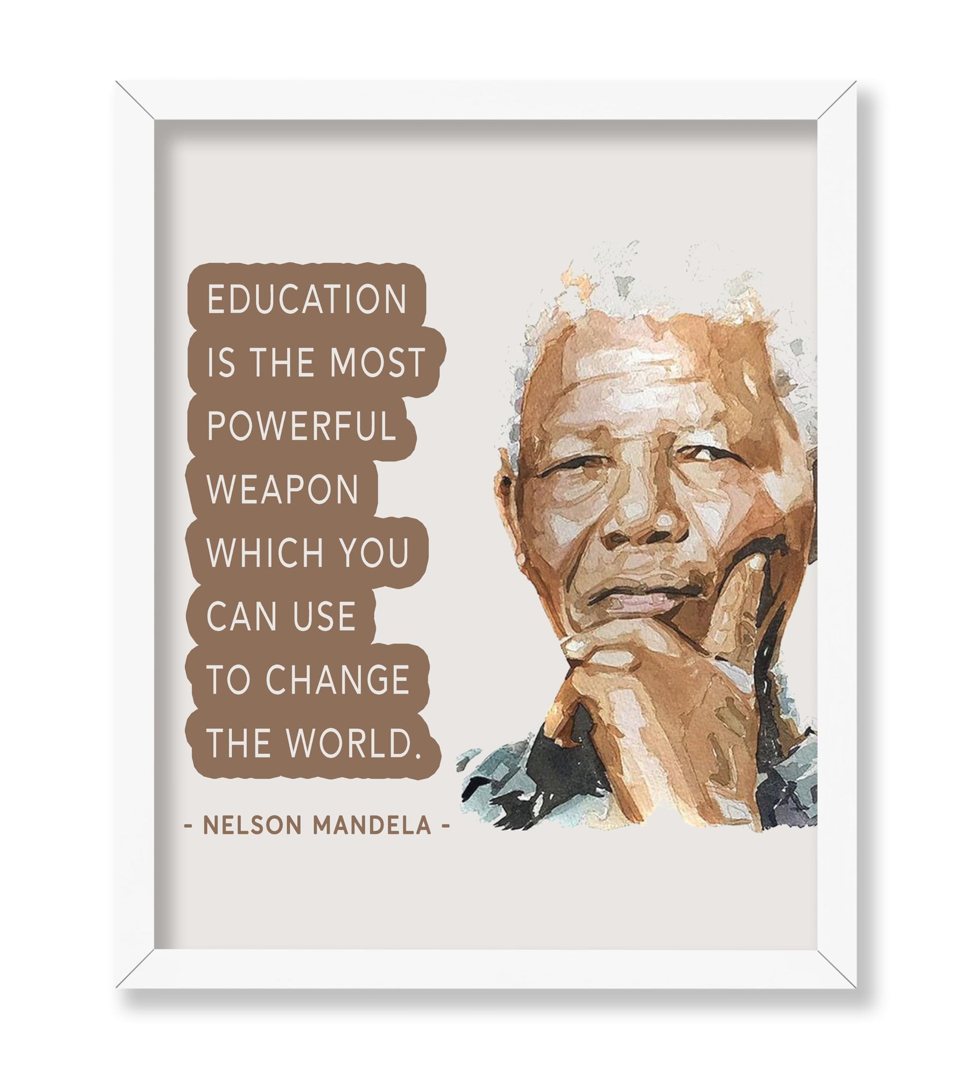 Nelson Mandela - Education is the Most Powerful Weapon