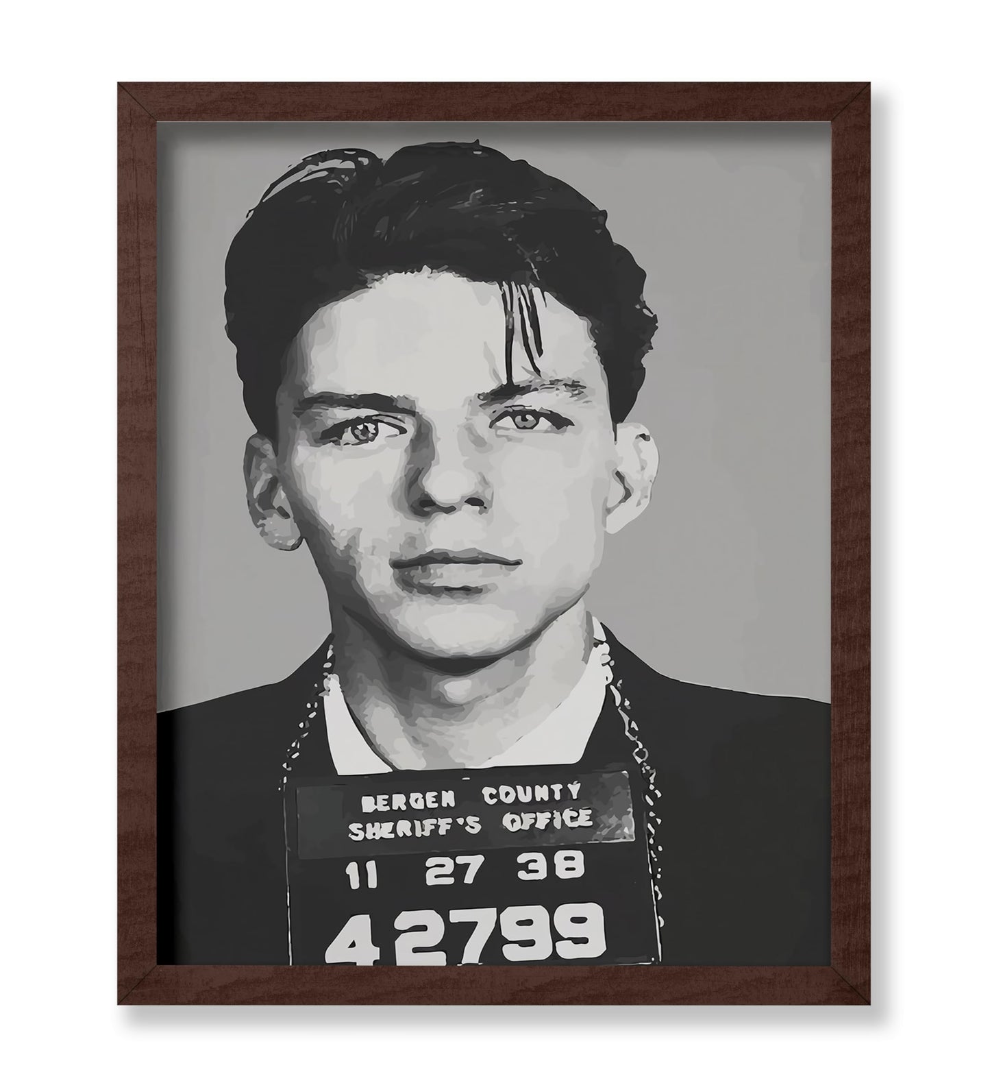 Frank Sinatra Mugshot