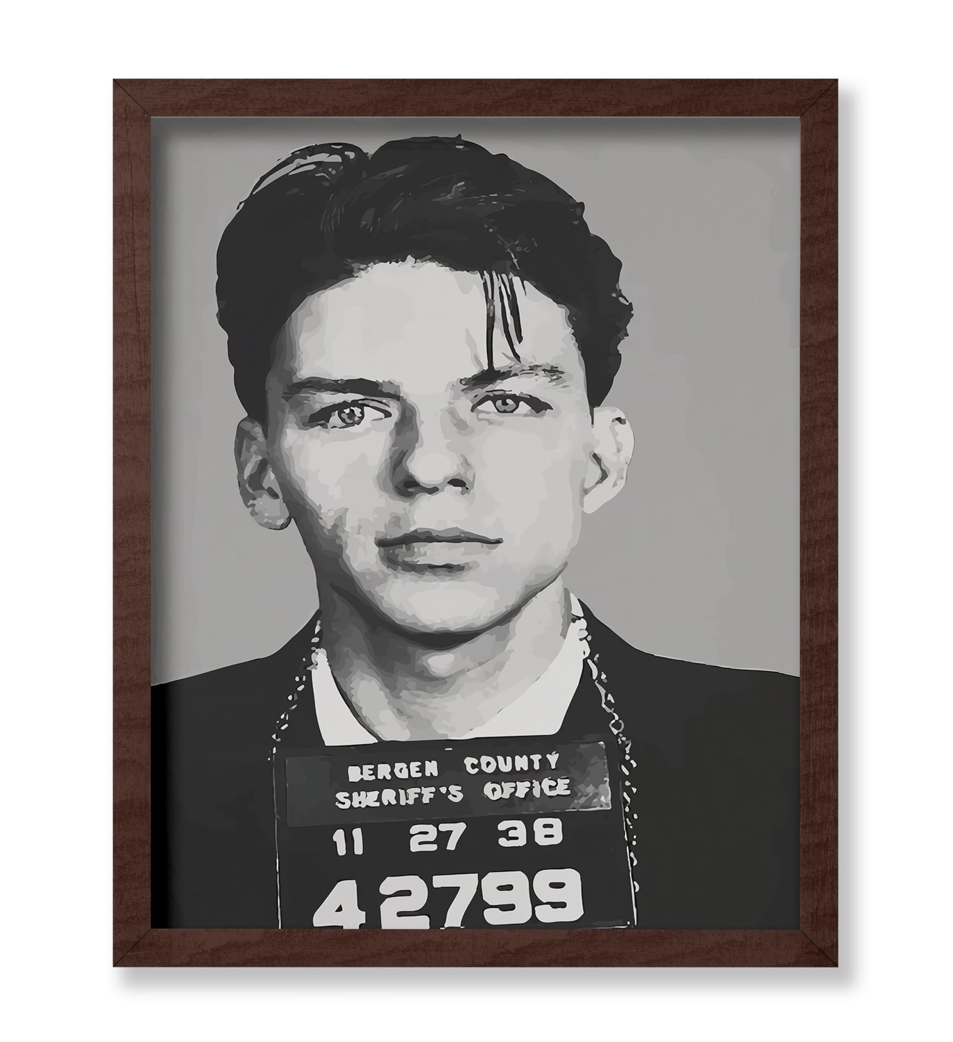 Frank Sinatra Mugshot