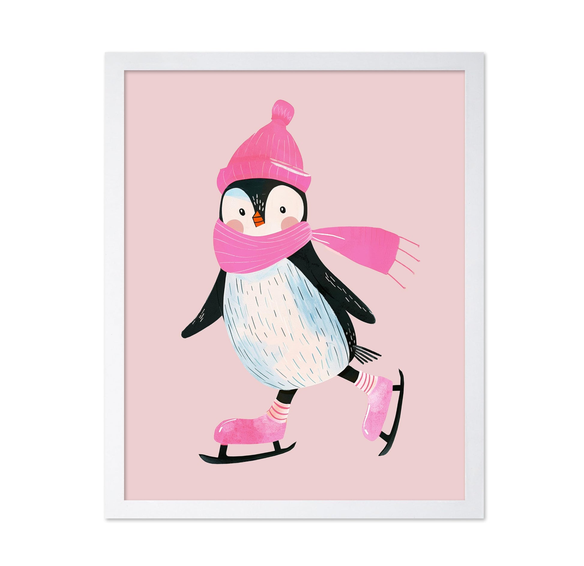 Ice Skating Penguin