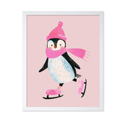 Ice Skating Penguin
