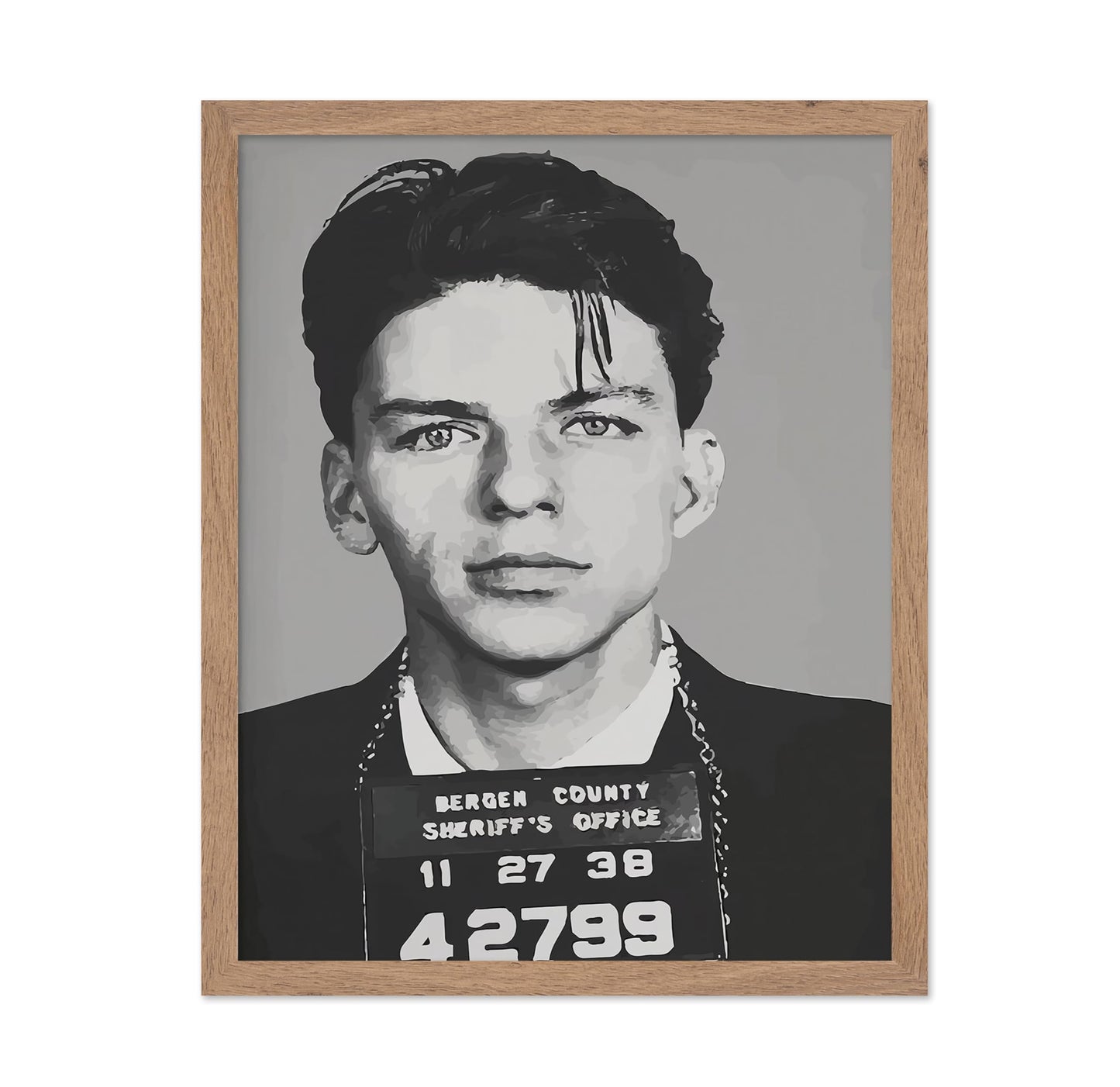 Frank Sinatra Mugshot