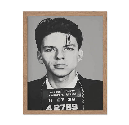 Frank Sinatra Mugshot