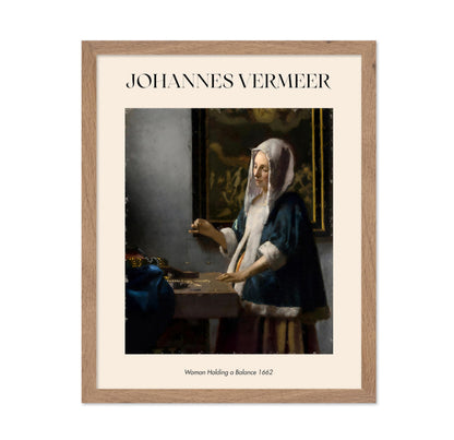 Johannes Vermeer - Woman Holding a Balance