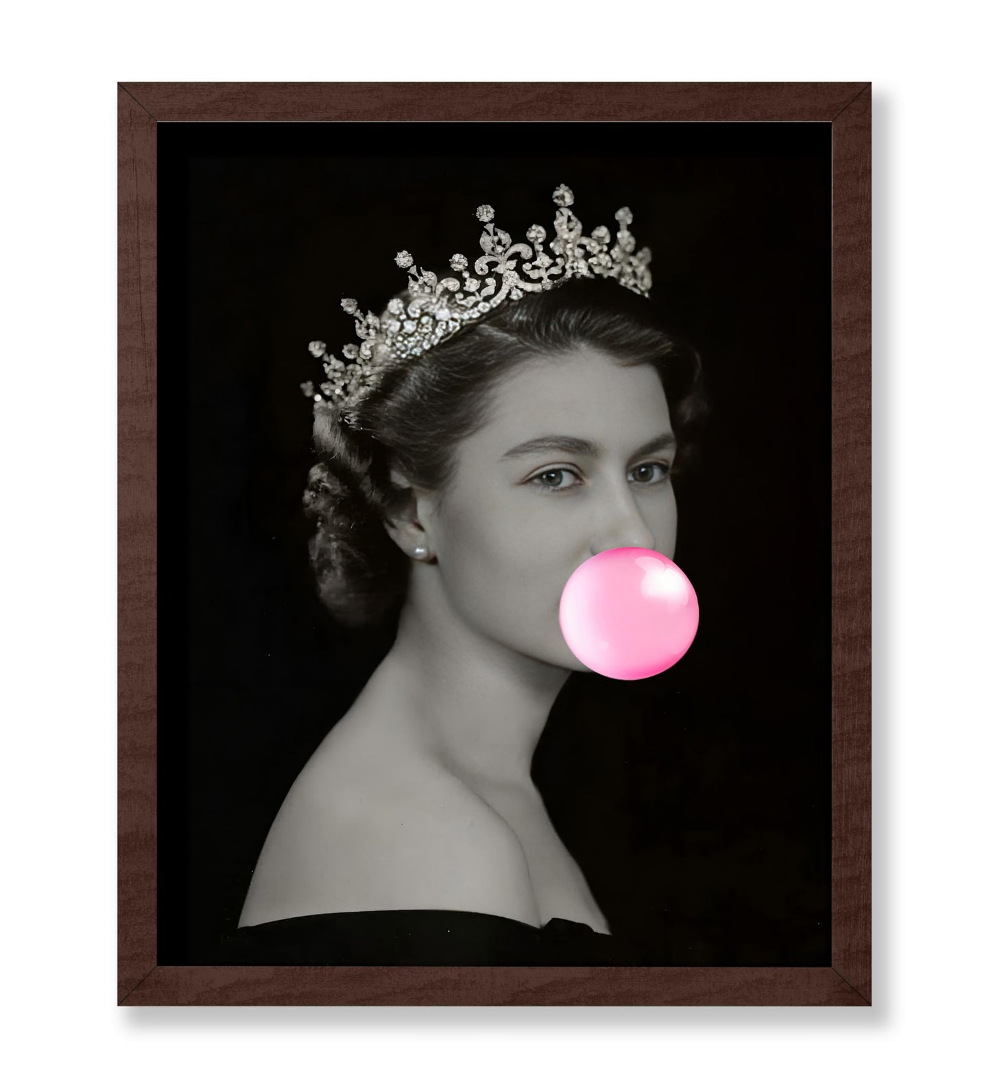Queen Elizabeth Pink Bubble Gum No2