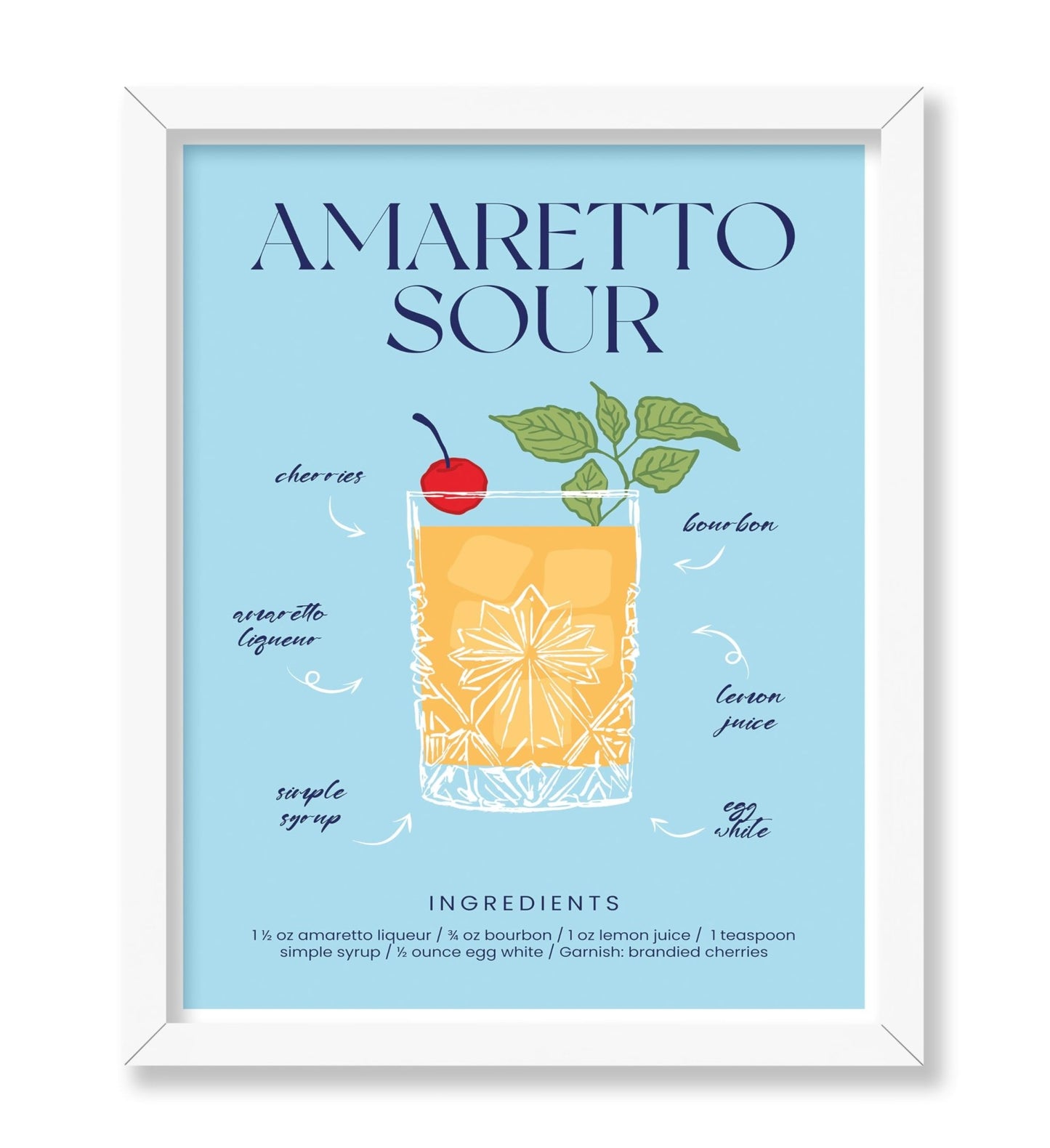 Amaretto Sour Cocktail Recipe