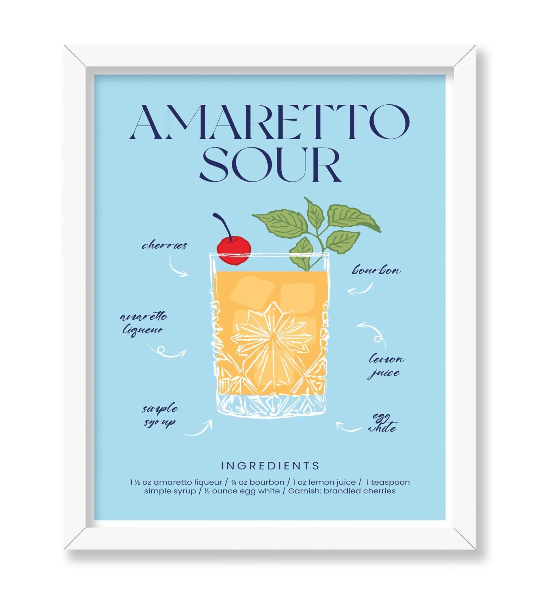 Amaretto Sour Cocktail Recipe