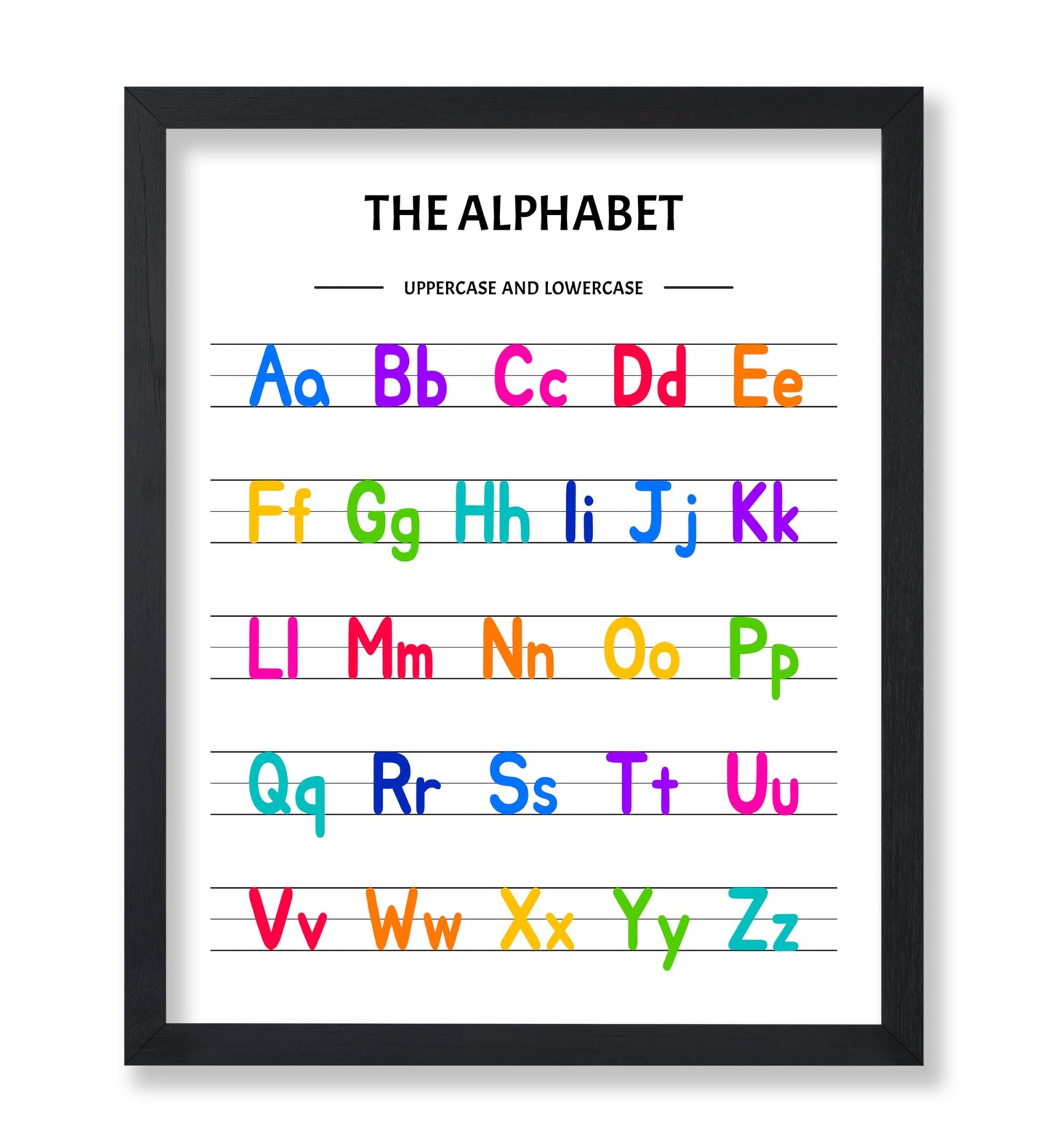 Rainbow Alphabet