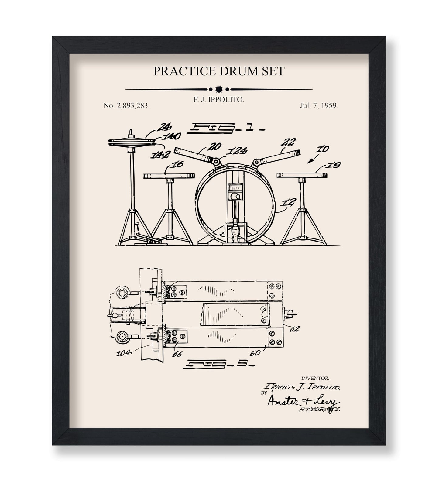 Drum Set Blueprint No1
