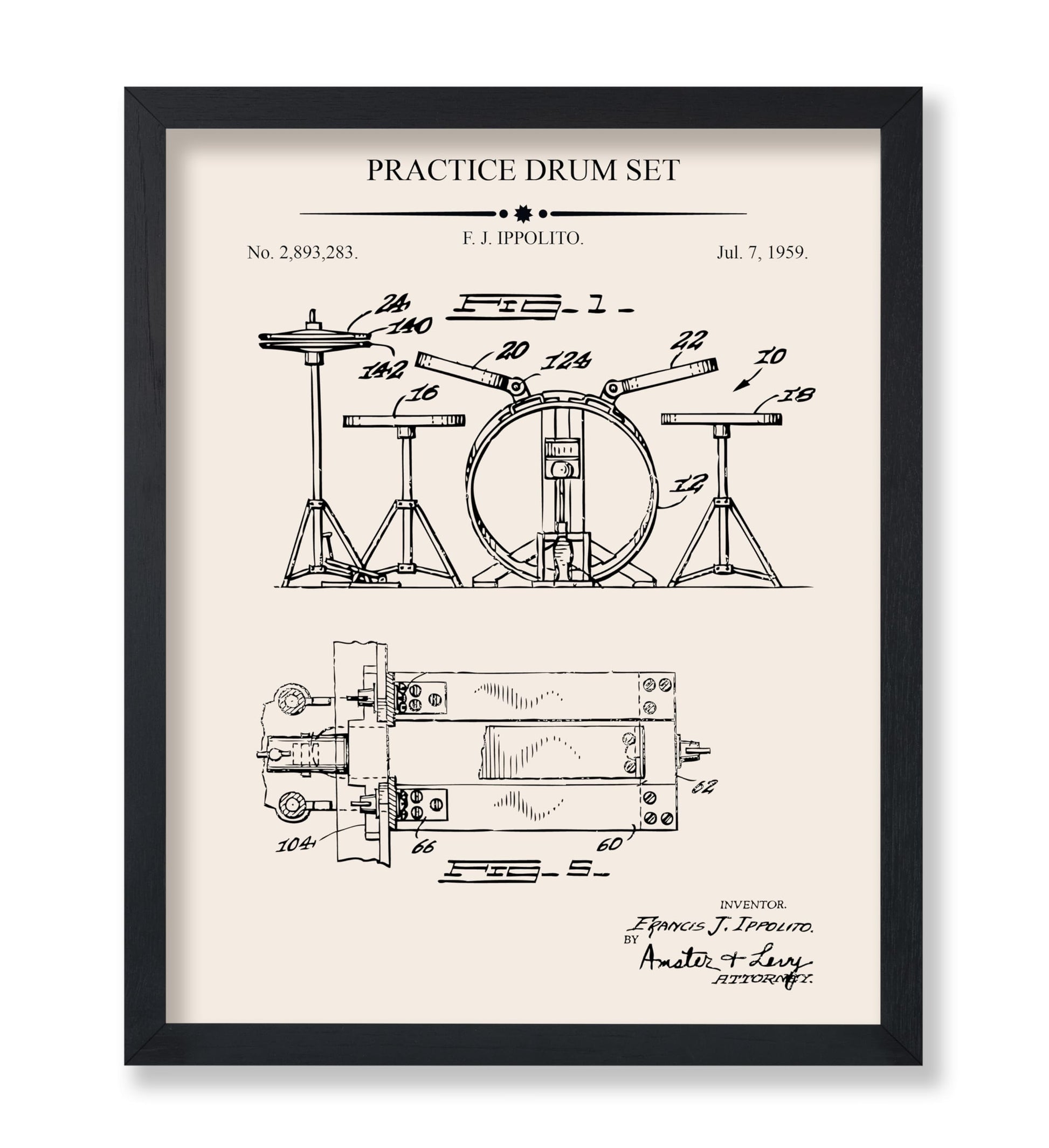 Drum Set Blueprint No1