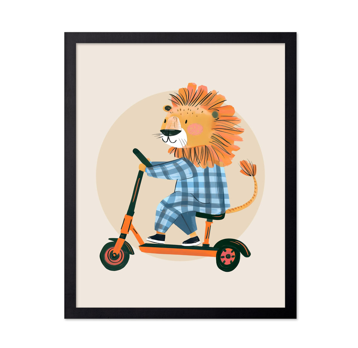 Lion Riding Scooter