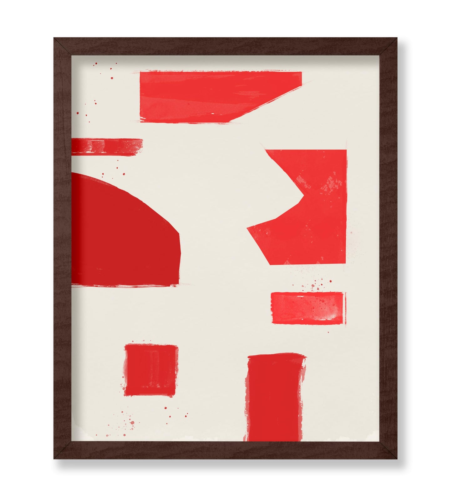 Red Block Shapes