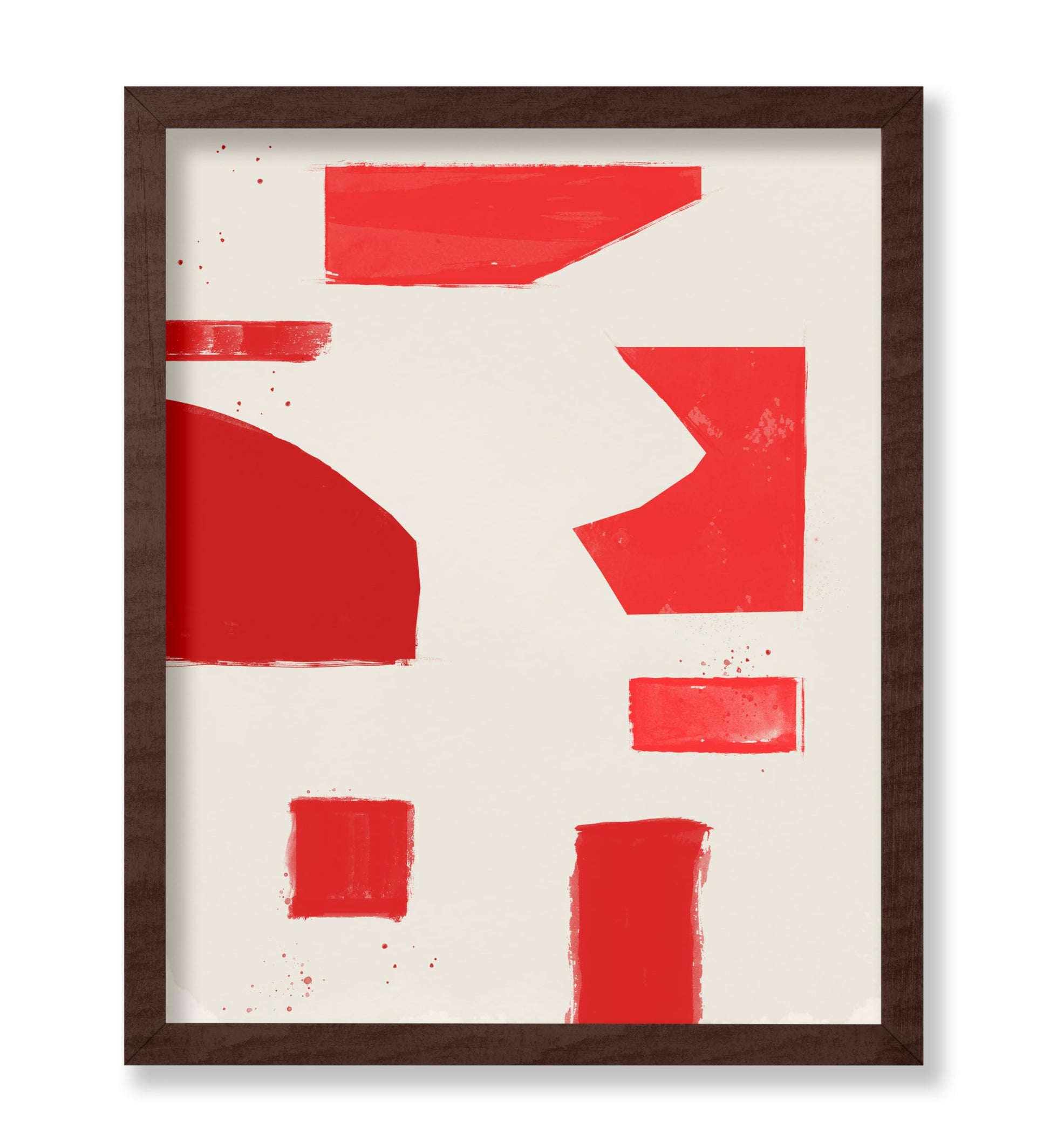 Red Block Shapes