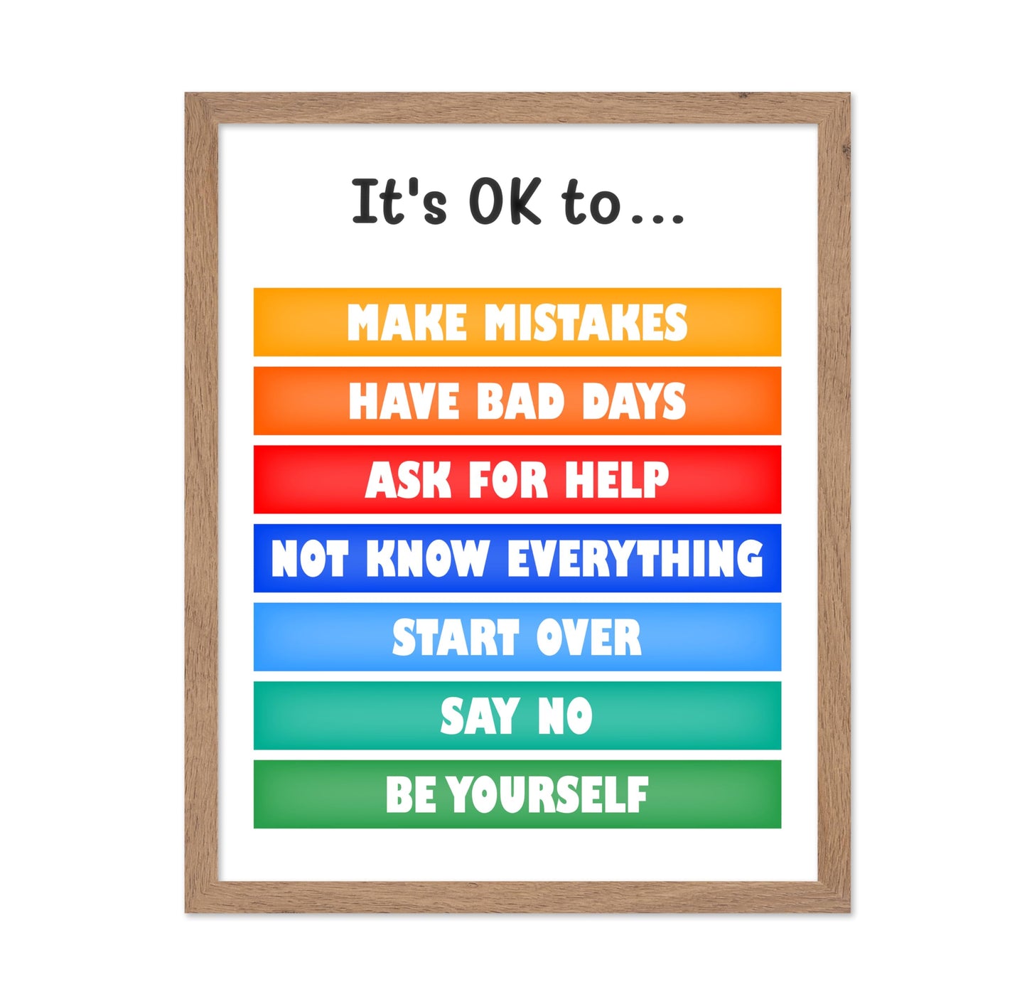It's OK To Make Mistakes No2