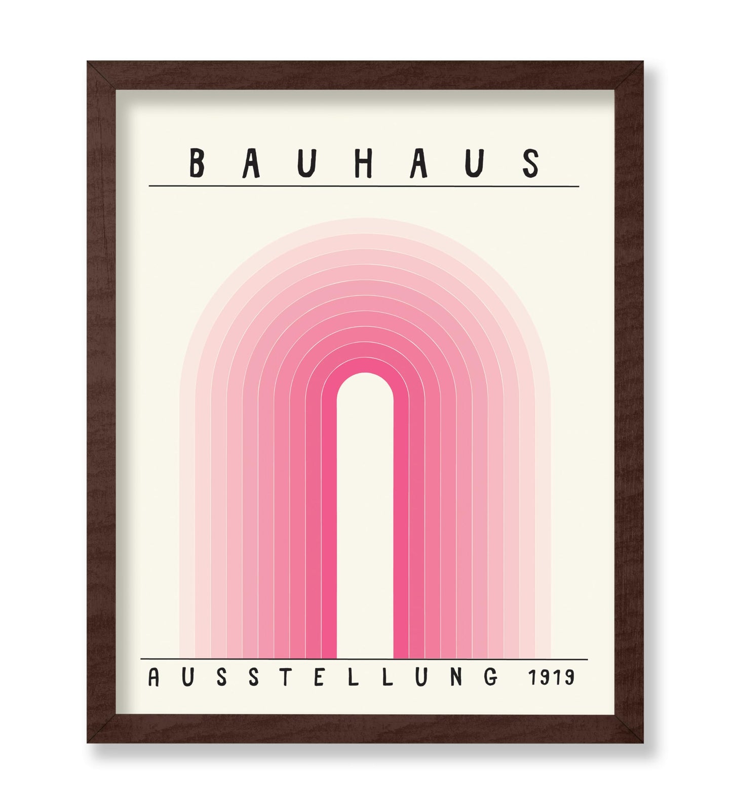 Pink Bauhaus Ausstellung 1919