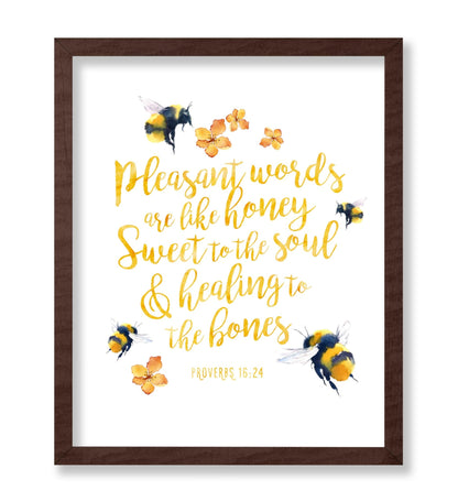 Pleasant Words Are Like Honey No2