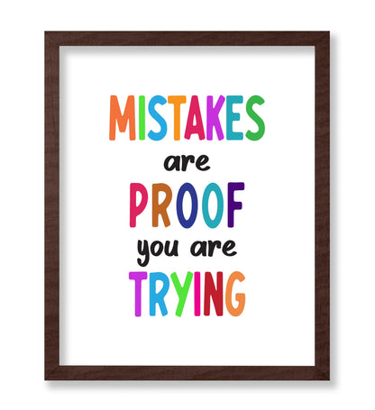 Mistakes Are Proof