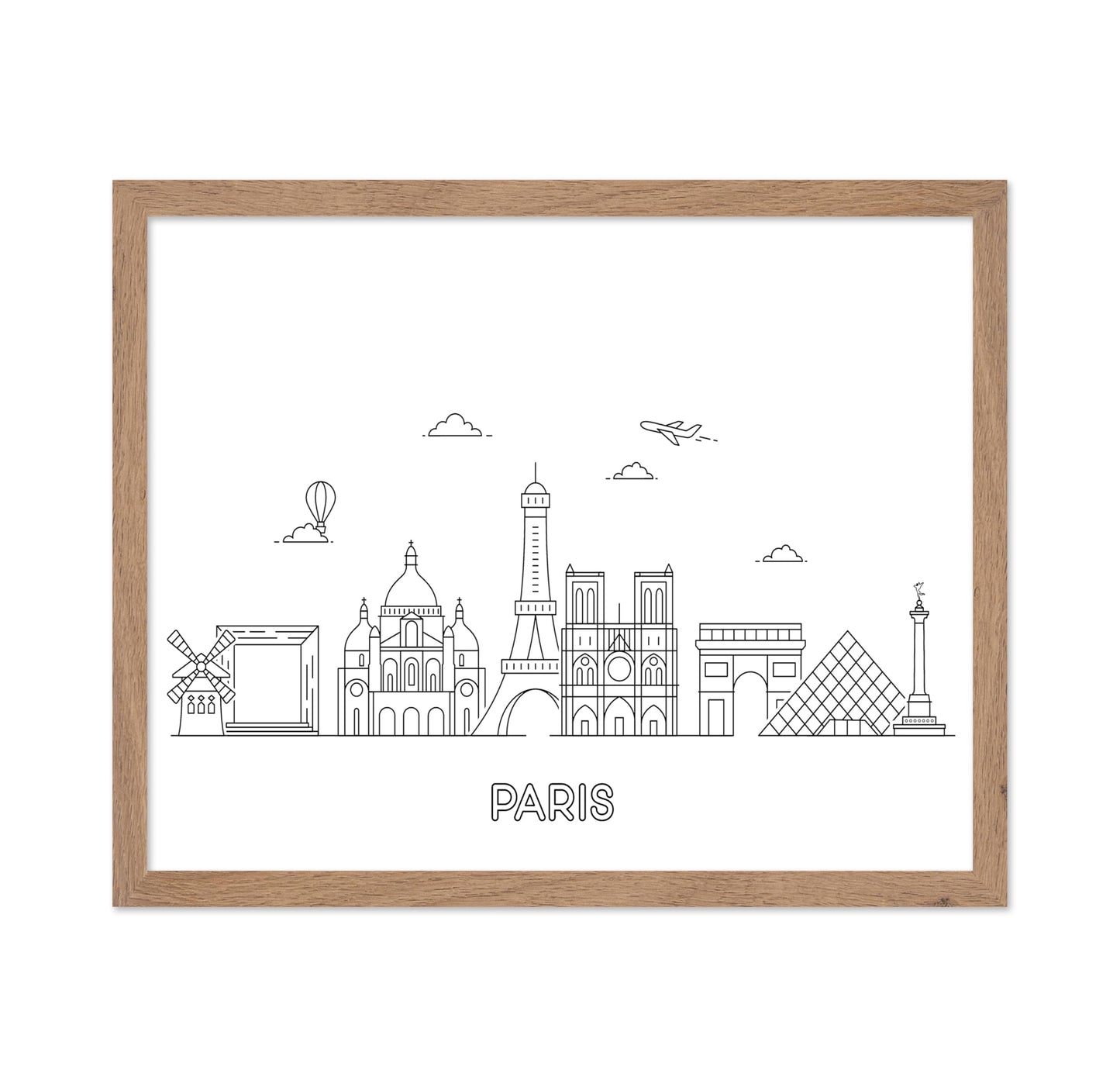 Paris Skyline No2