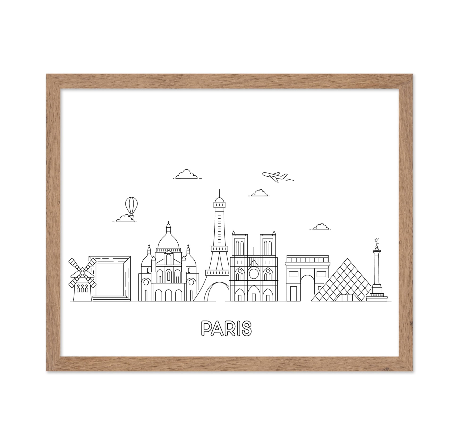 Paris Skyline No2