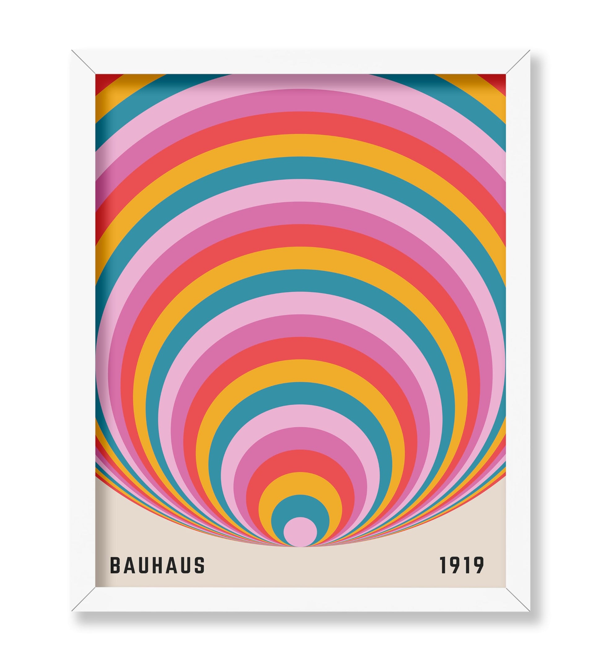 Bauhaus - Rainbow Circles