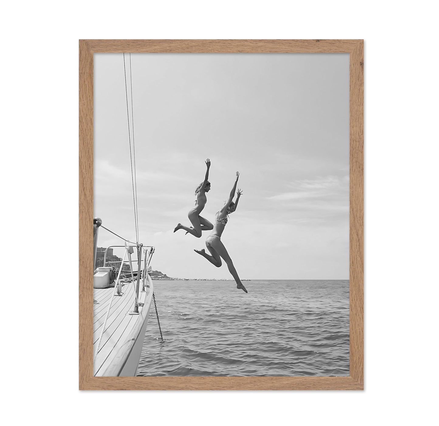 Jumping Off a Boat