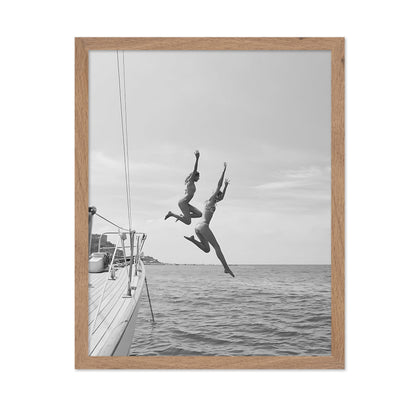 Jumping Off a Boat