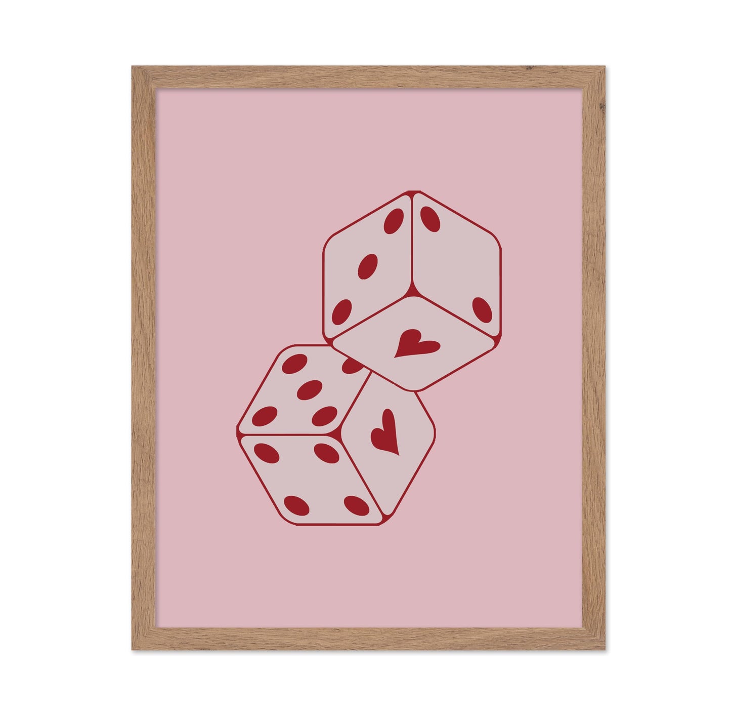 Chic Heart Dice