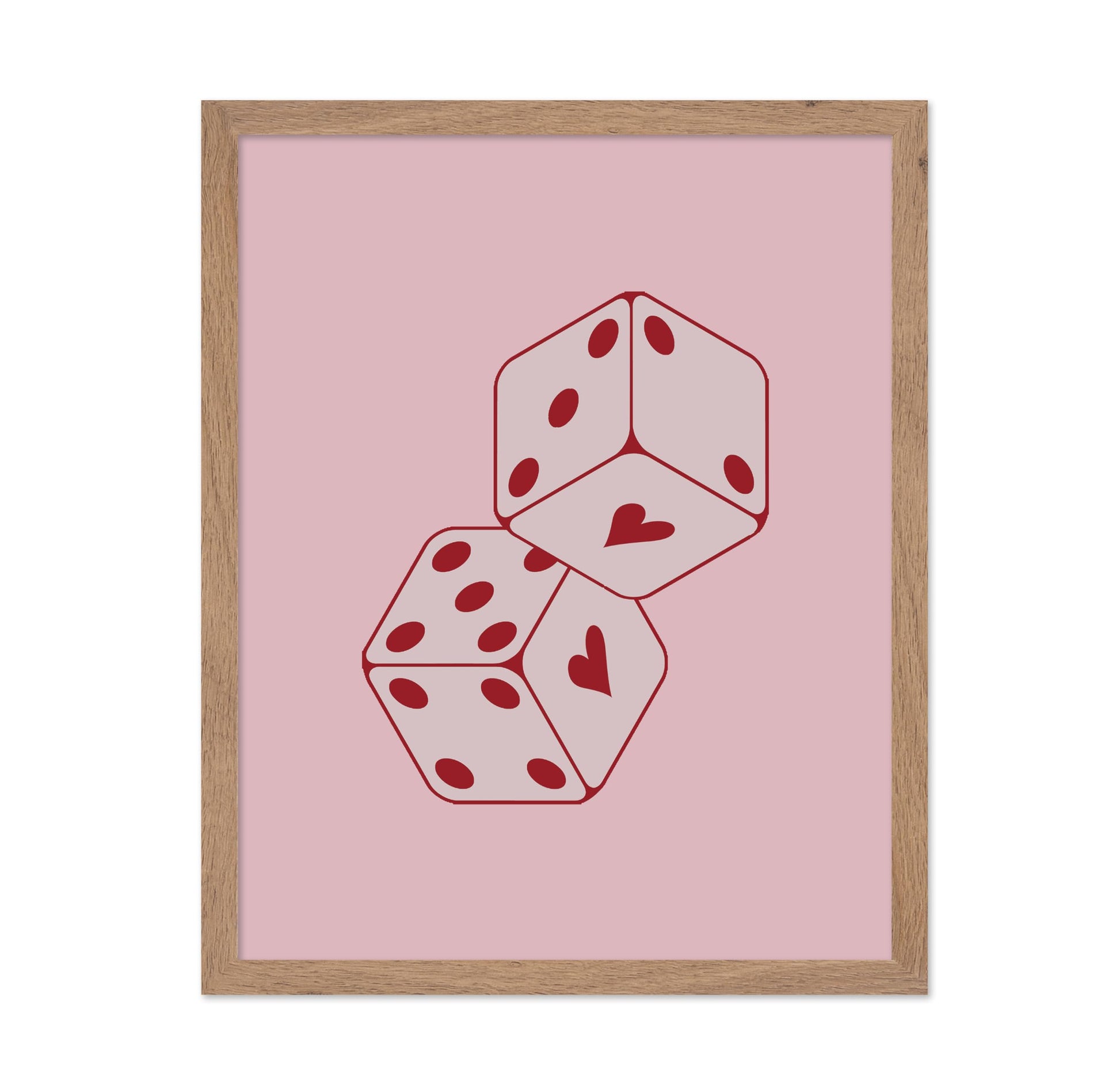 Chic Heart Dice