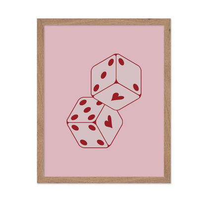 Chic Heart Dice