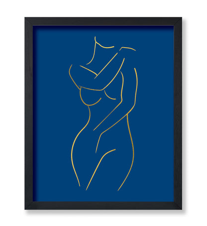 Woman Body Outline No11