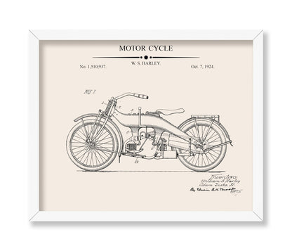 Motorcycle Blueprint No3