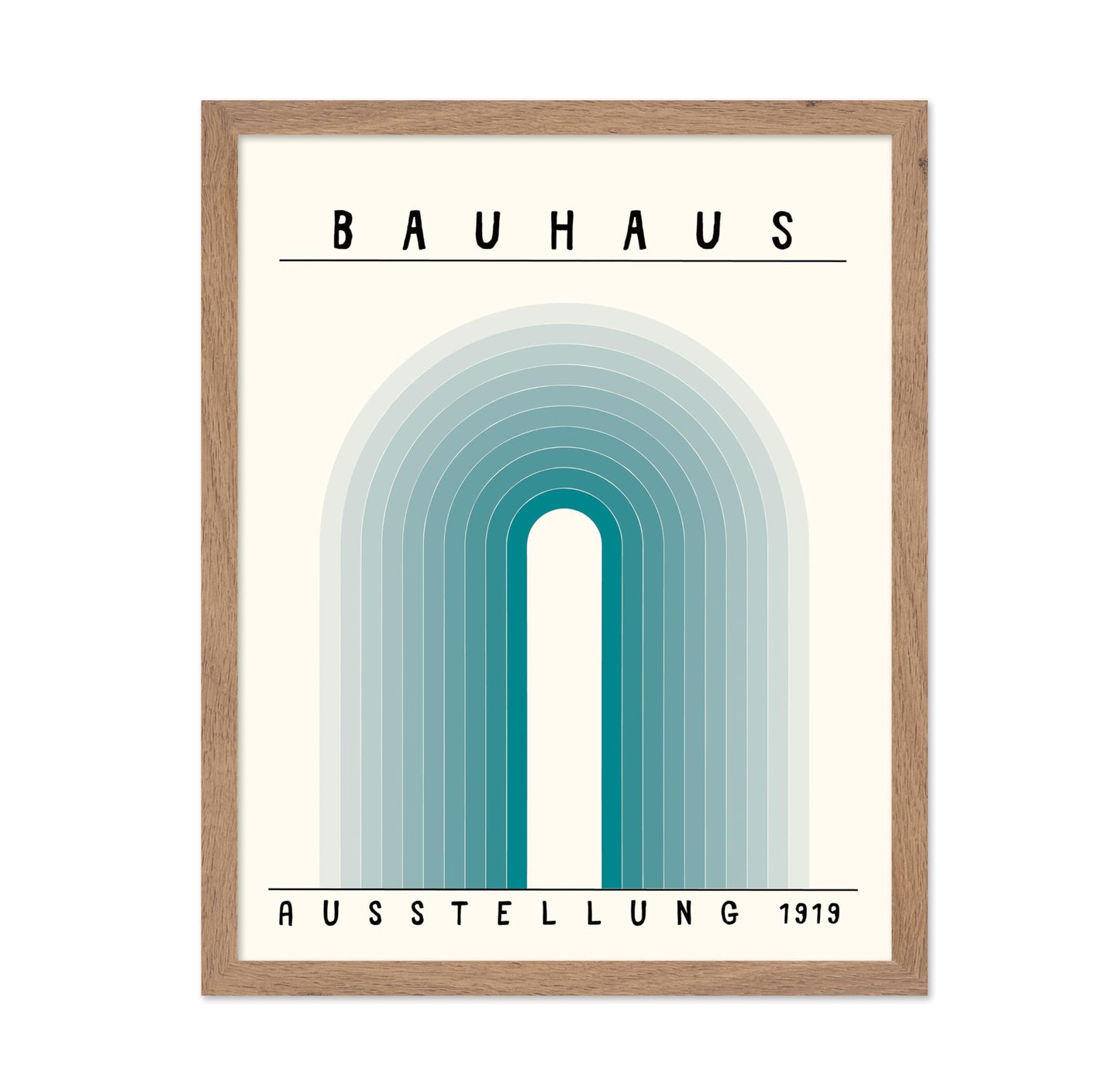 Blue Bauhaus Ausstellung 1919